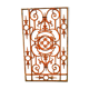 Wrought iron decoration grid XX century
