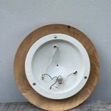Vintage IKEA wooden ceiling light