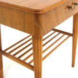 2 tables de chevet en acajou, Swedish modern, Suède, 1960