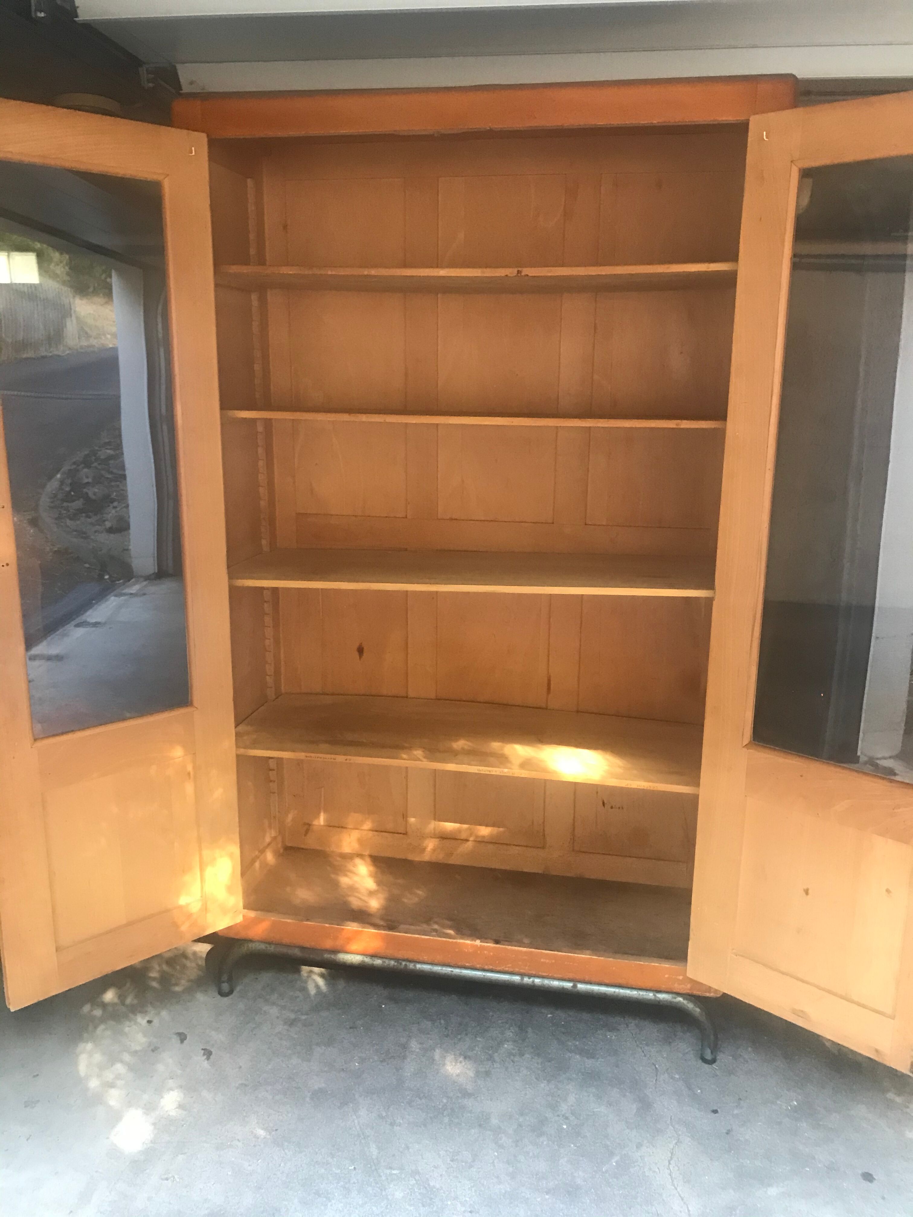 Vintage school library