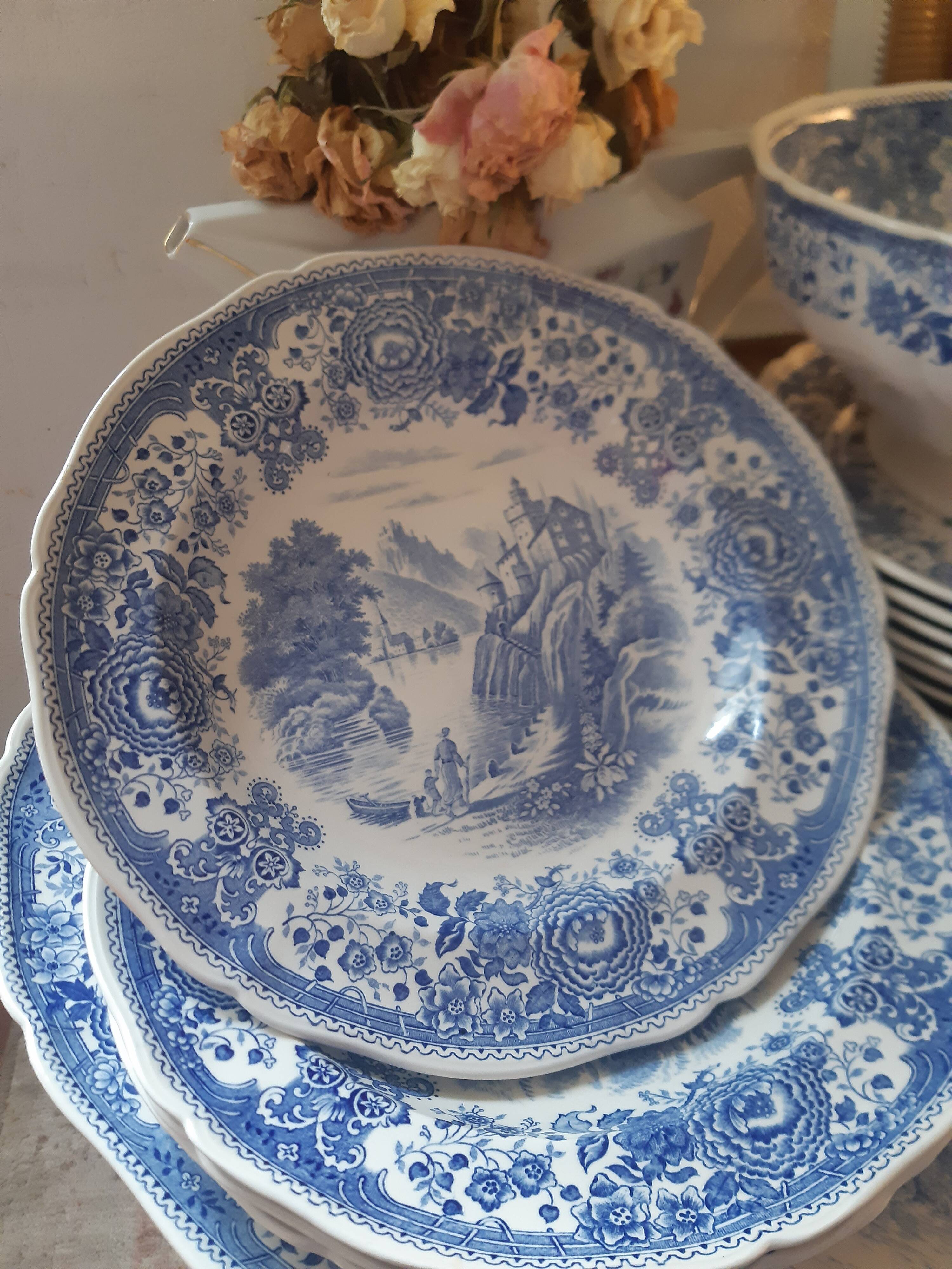 Tableware service Villeroy and Boch Mettlach Burgenland Made in Germany