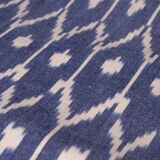 Ikat Bleu Nappe Ou Couverture