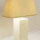 Natural "pierre de france" table lamp - 1970s