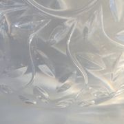 Lancel Paris crystal dish. 1980s.