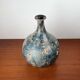 Brutalist mid-century studio pottery vase by Gerhard Liebenthron, 1975.