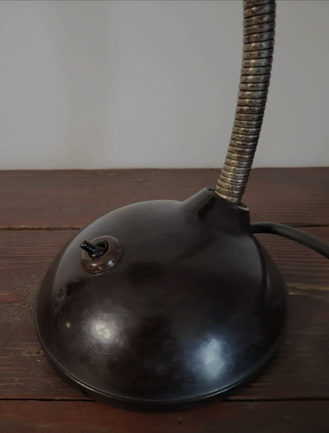 Industriële bureaulamp in bakeliet, E. K. Cole, jaren 30, Tsjechië.