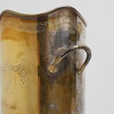 Antique Silver-Plated Copper Champagne Bucket, France, circa 1900