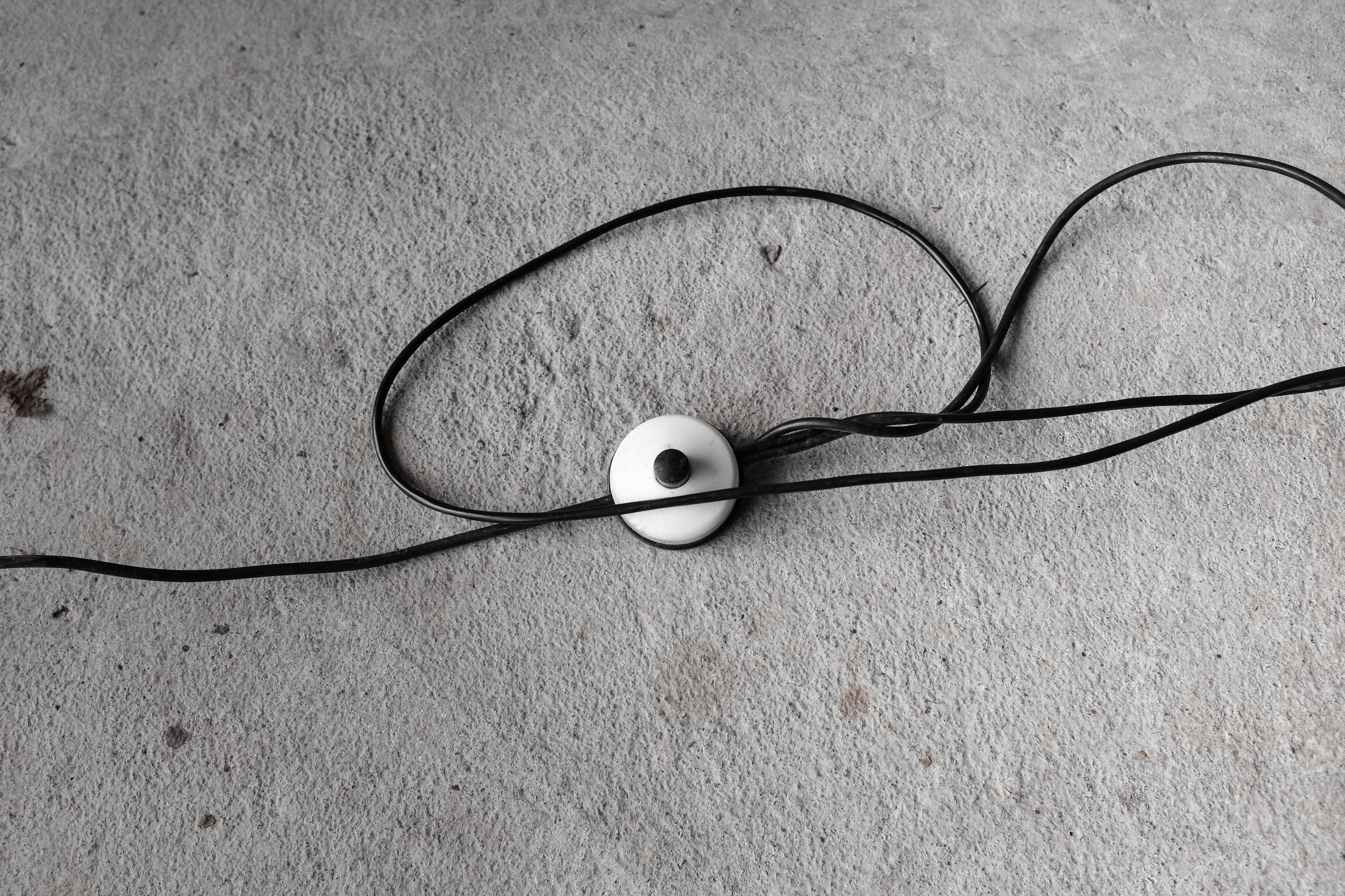 Chrome 70s design lamppost