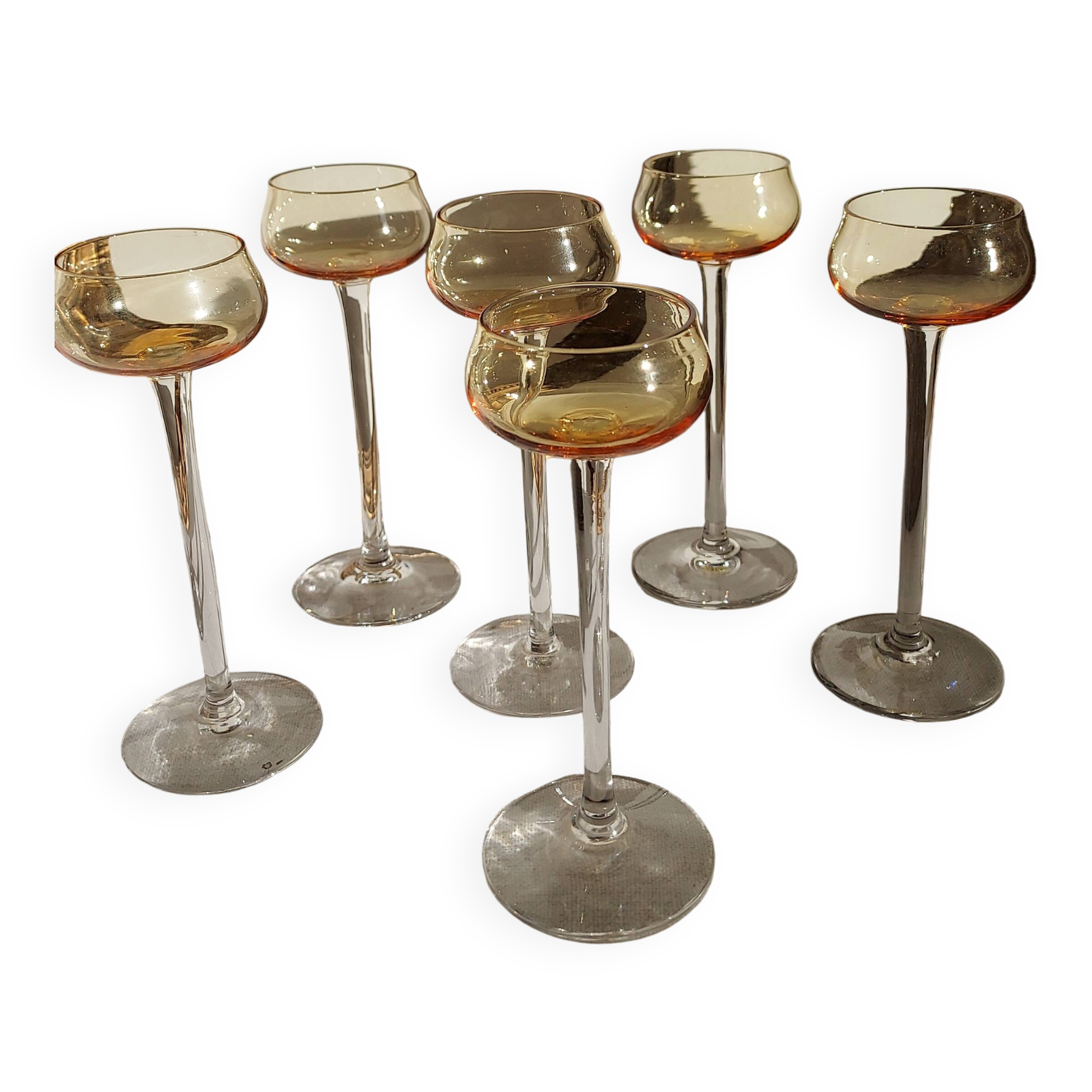 Crystal liqueur glass