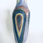 Vintage Handmade Art Studio Pottery Vase, 1980s