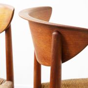 Set of 2 chairs by Peter Hvidt and Orla Mølgaard.