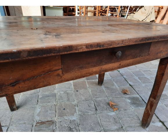 Vintage antique farmhouse table