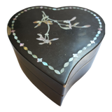 Boite à bijoux en forme de coeur