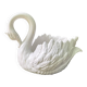 Zoomorphic planter, ceramic swan pocket holder.