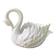 Zoomorphic planter, ceramic swan pocket holder.