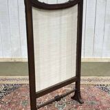 Walnut fireplace screen from the early 20th century