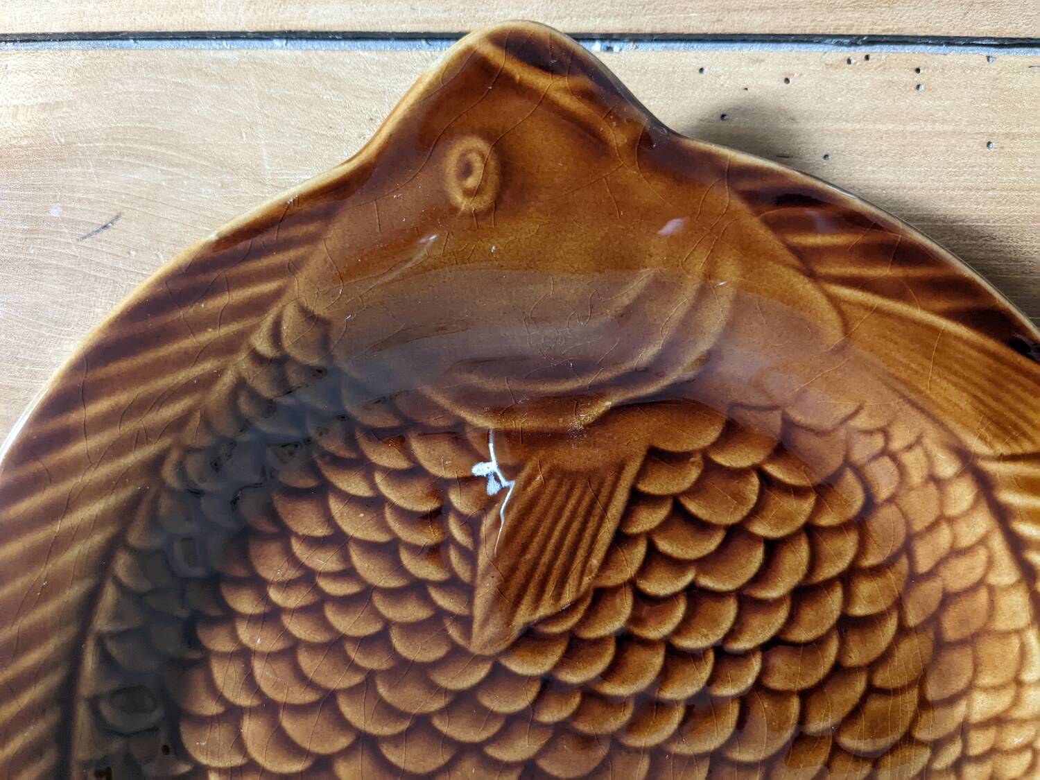 Sarreguemines fish plates and dishes