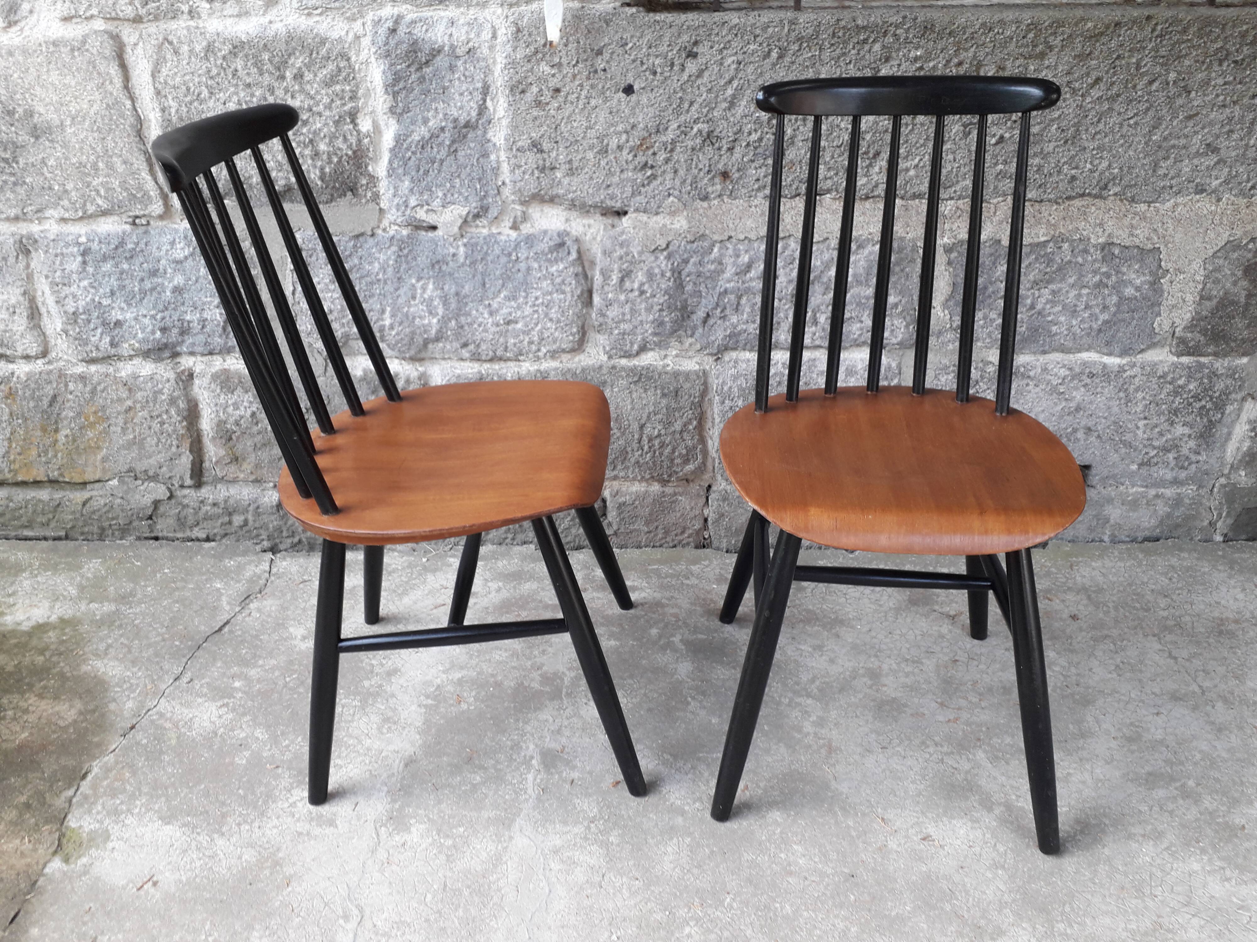 Pair of Fanett chairs by Ilmari Tapiovaara
