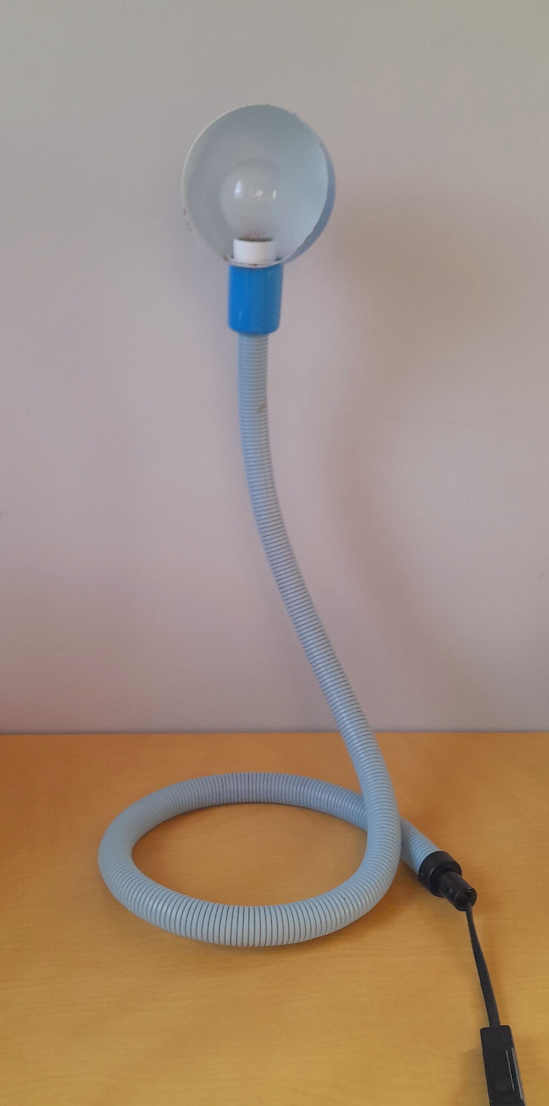 Blue snake lamp