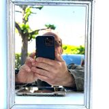 mirrors lot of 2 mirrors 24 x 18 cm 1940 1950
