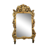 Miroir en bois doré, XIXe siècle