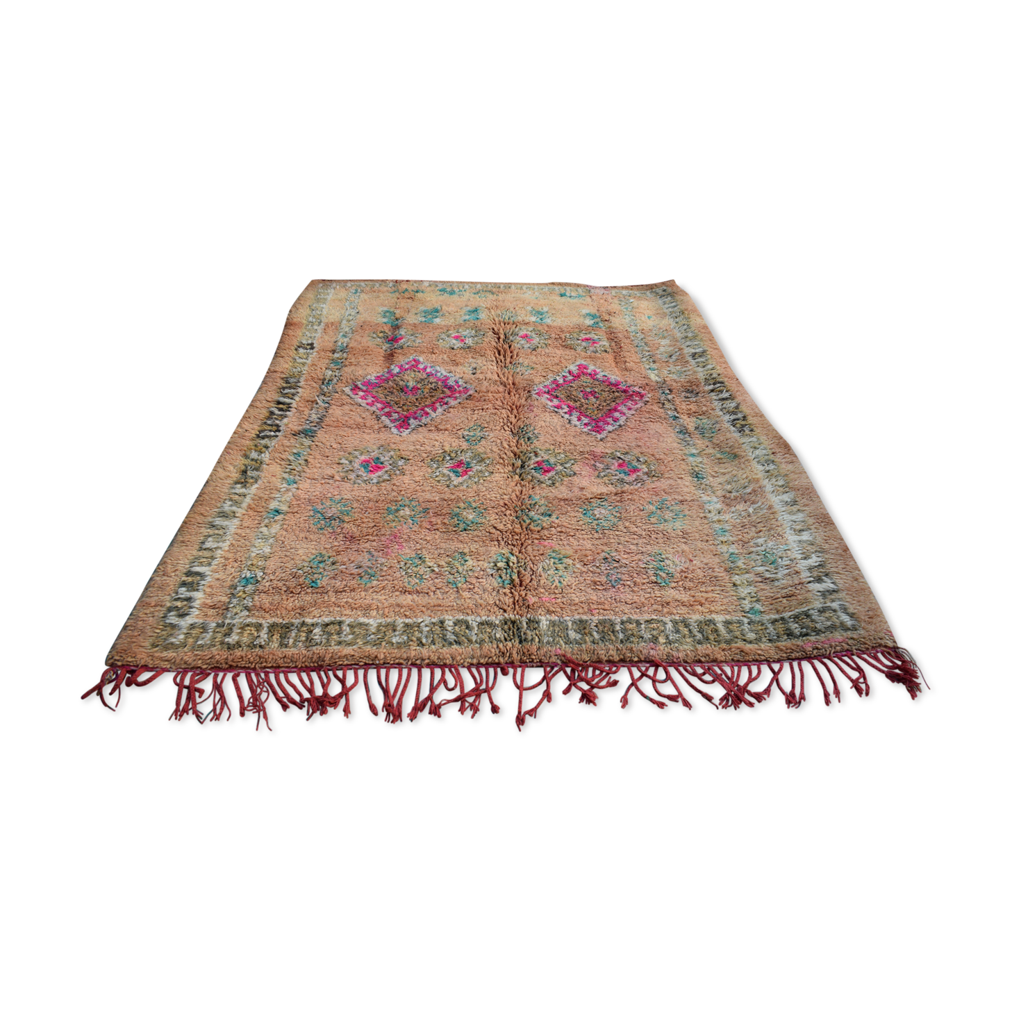 Vintage Moroccan Berber rug