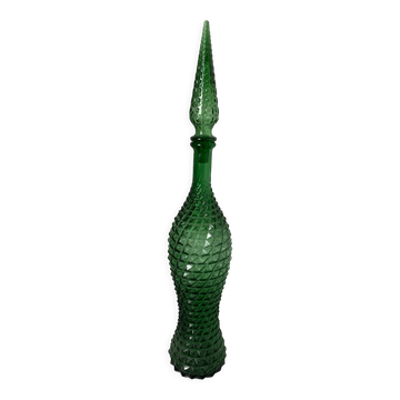 Vintage Empoli Glass Carafe