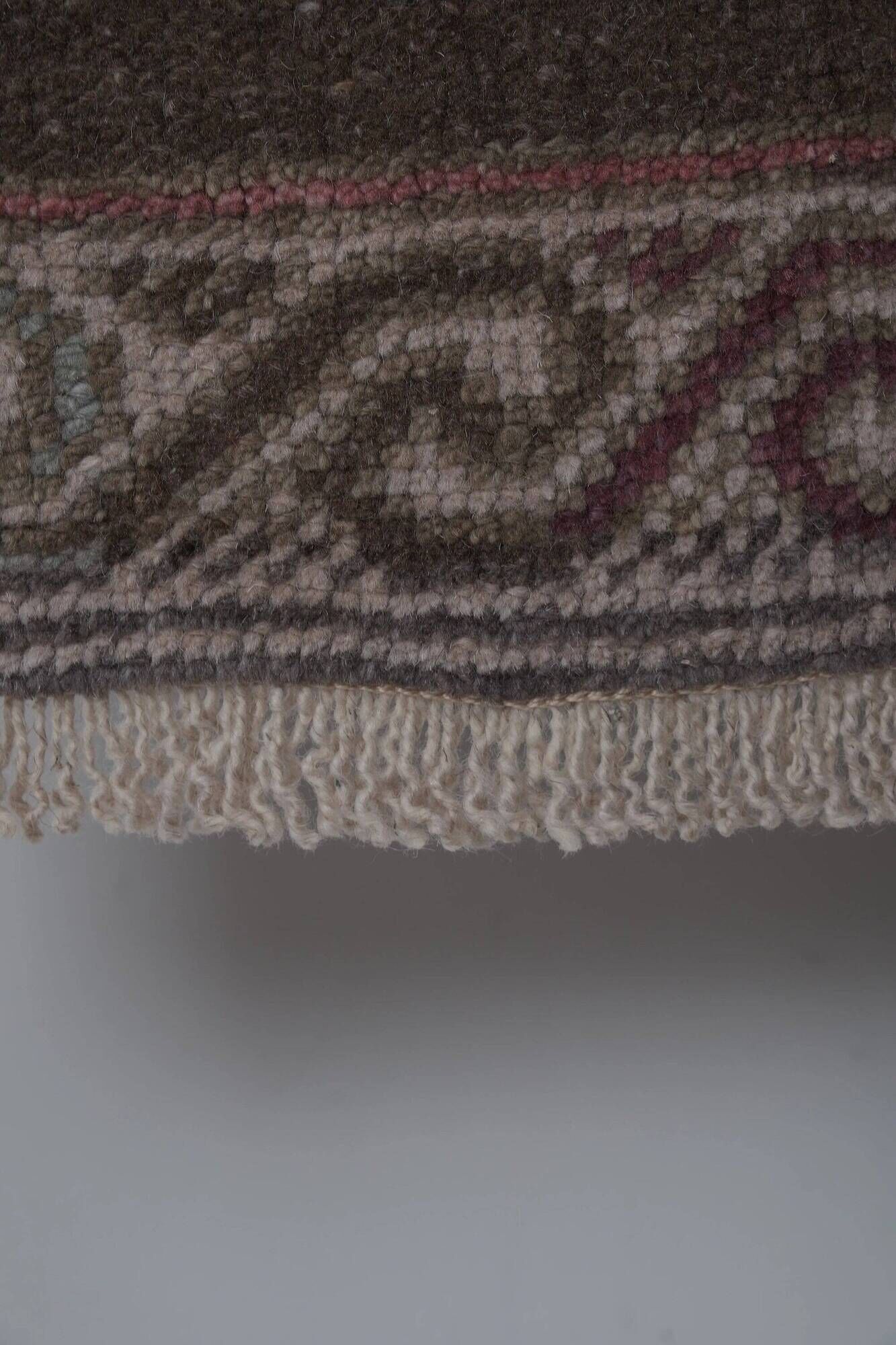 Vintage Turkish hallway rug 84x220 cm