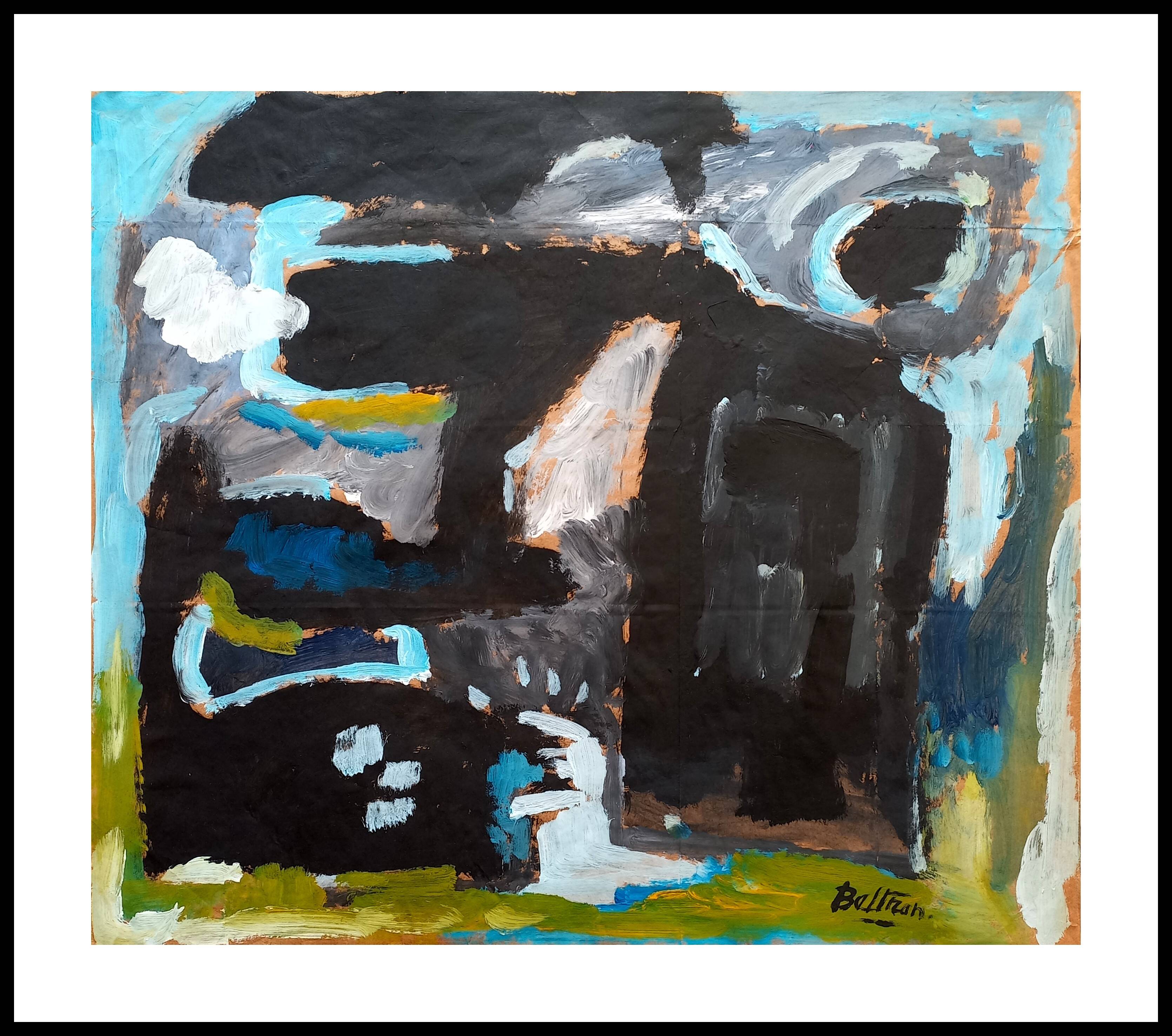 The rock with the umbrella pine.