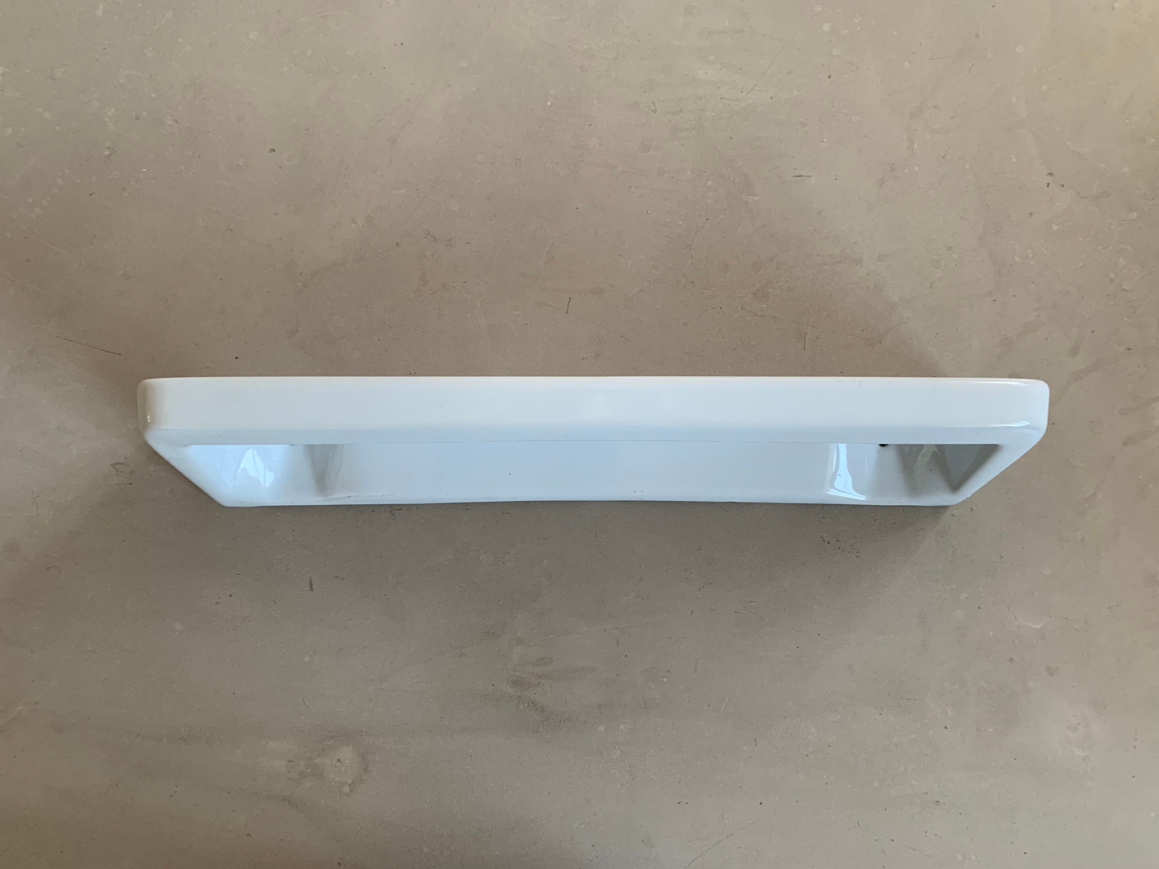 Antique ceramic shelf