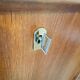 Vintage signed high sideboard / silver dresser