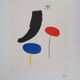 Joan MIRO: Surrealist composition, Lithograph signed with certificate
