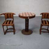Pedestal table by Josef Hoffmann and executed by J.&J. Kohn, Vienna 1908