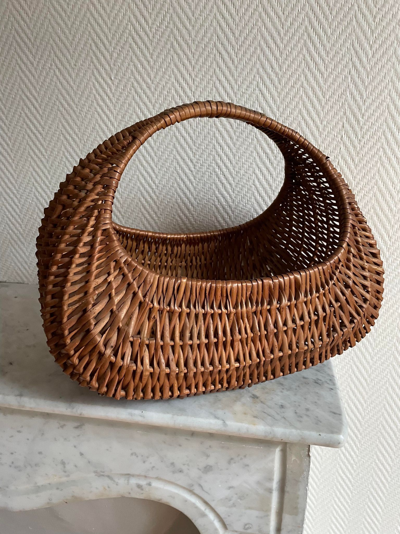 Panier osier gondole