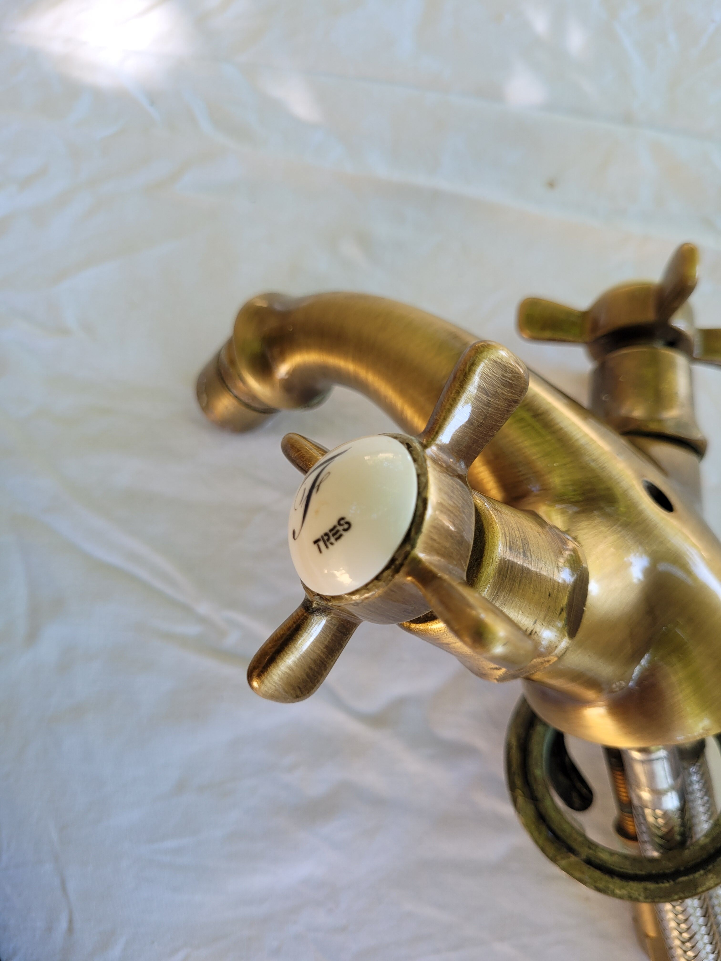 Vintage brass faucet