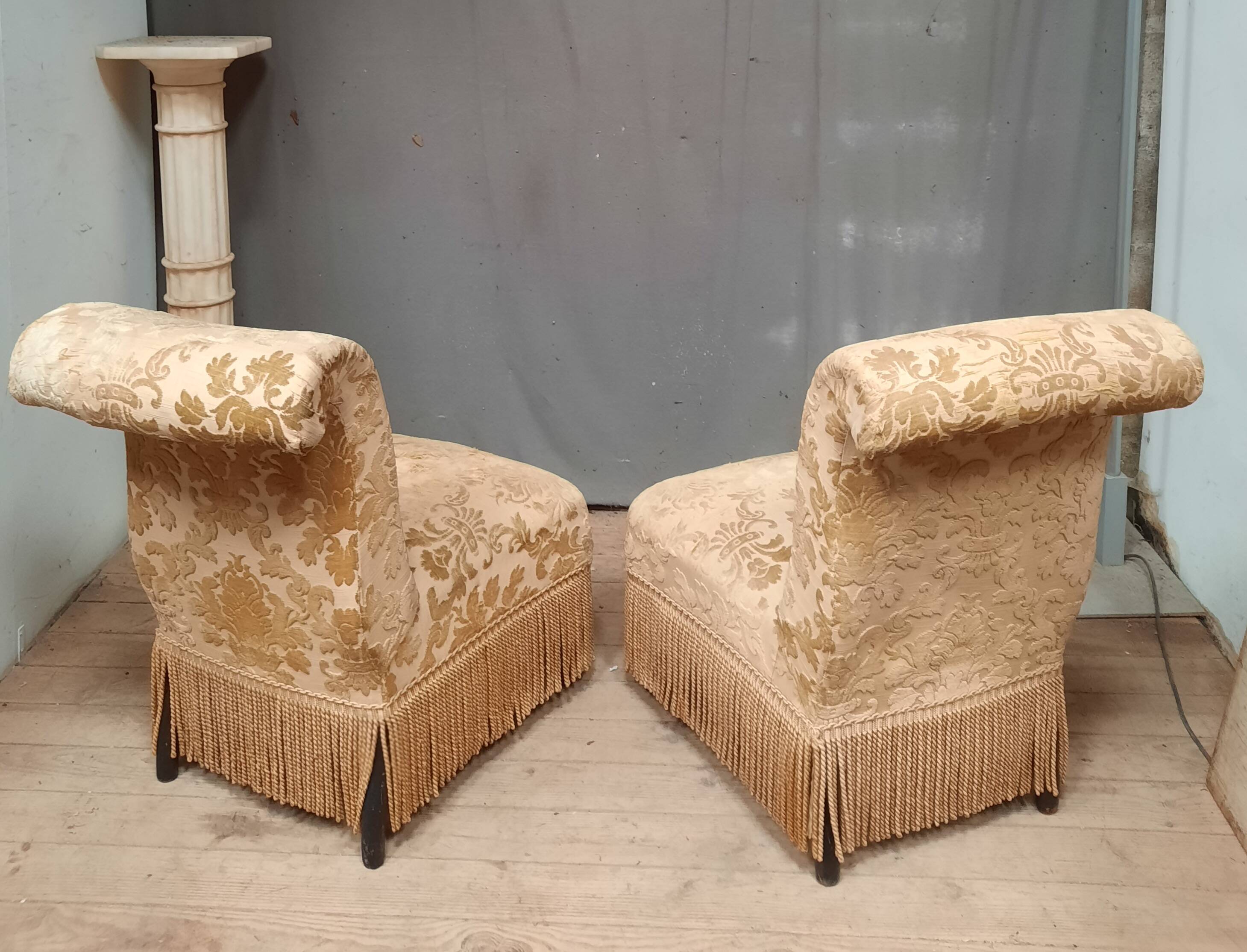 Pair of “toad” chairs