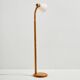 Pine floor lamp for Solbackens Svarveri