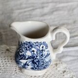 Vintage milk jug in English porcelain The Hunter by Myott