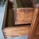 LOUIS XVI COMMODE WITH 2 DRAWERS IN SOLID WALNUT FROM THE 19TH CENTURY