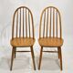 Série de 4 chaise scandinaves