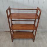 Vintage folding shelf in solid wood