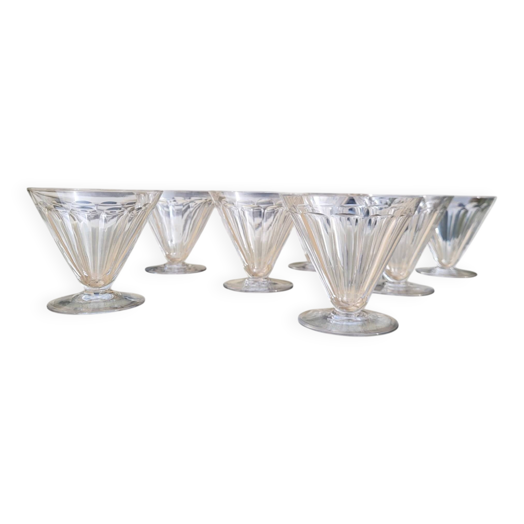 Baccarat - 7 water glasses model REX