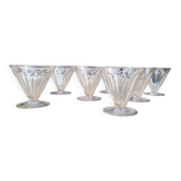 Baccarat - 7 water glasses model REX
