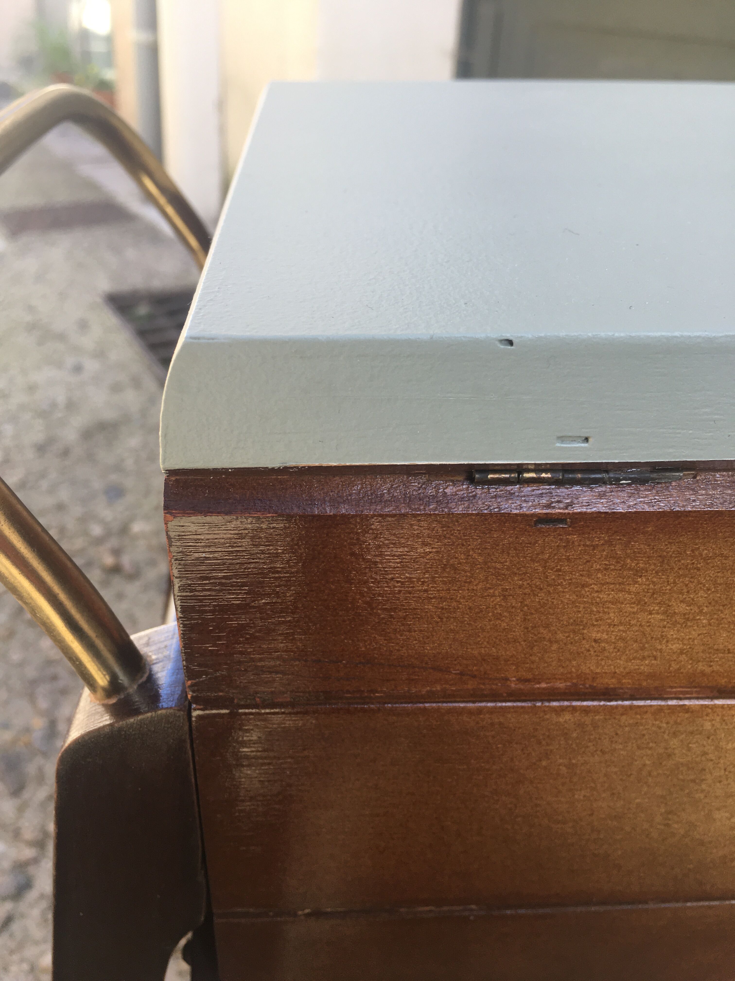 Wooden worker 3 compartments