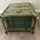 Meuble rotin vintage