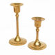 A pair of brass candlesticks, Austria in the 1960