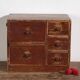 Petite commode japonaise en cèdre (ko-dansu), période Taishō–Showa, circa 1920–1945