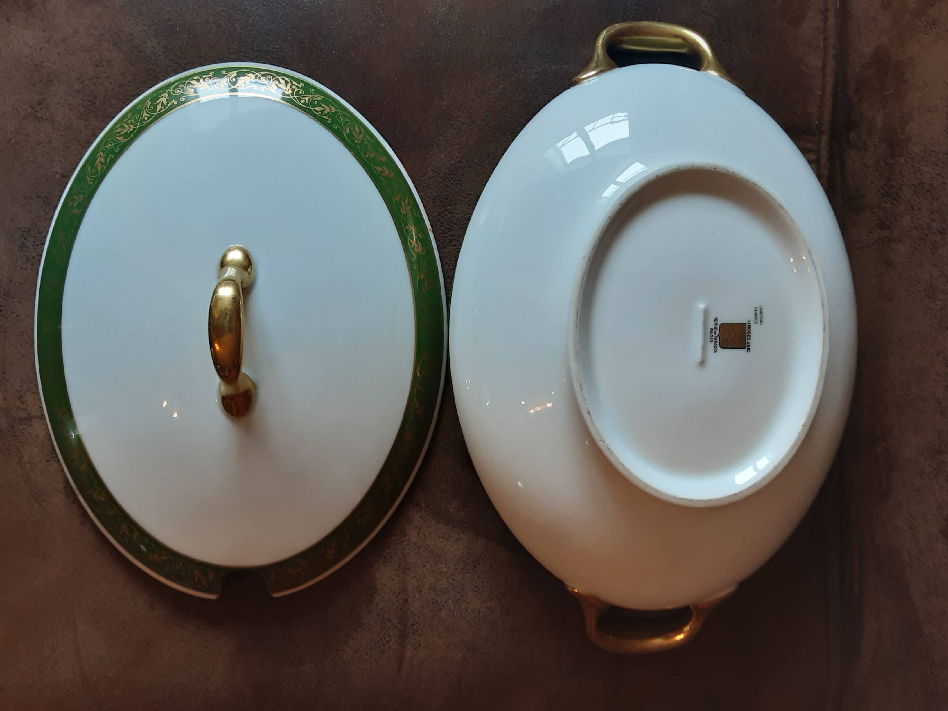 Soupière  Porcelaine Limoges Unic