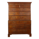 Antique mahogany commode, George III style, 19th century.