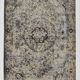 5x10 Distressed Brown Vintage Rug, 164x295Cm